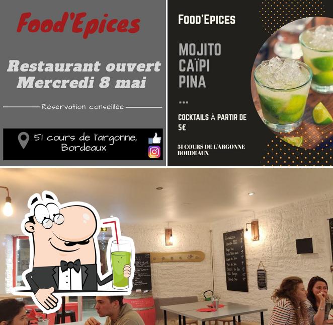 Profitez d'une boisson à Food'epices