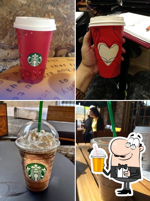 "Starbucks" предлагает большой выбор напитков