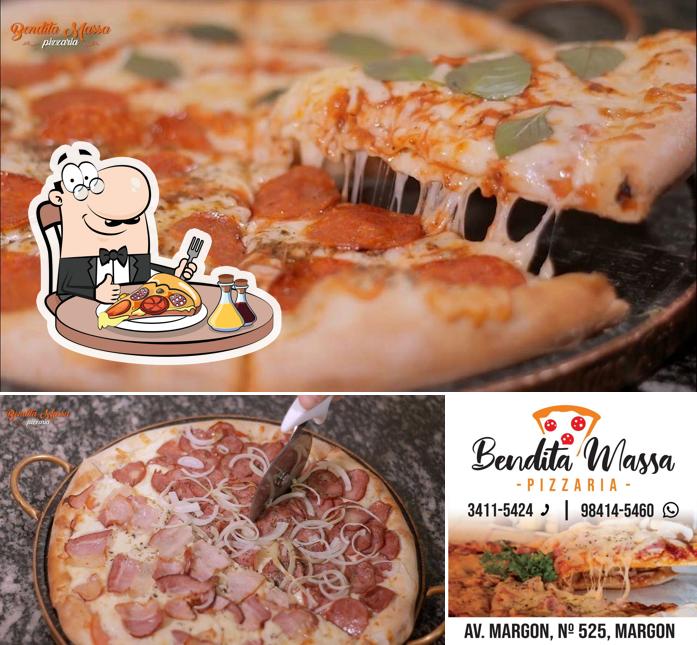 No Bendita Massa Pizzaria, você pode degustar pizza