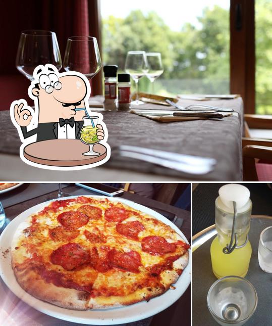 Le Beau Site se distingue par sa boire et pizza