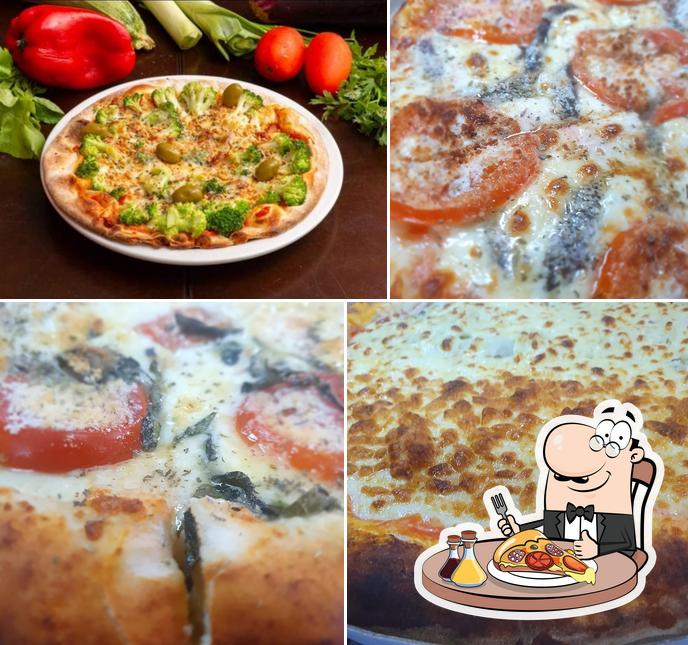 Experimente diferentes tipos de pizza