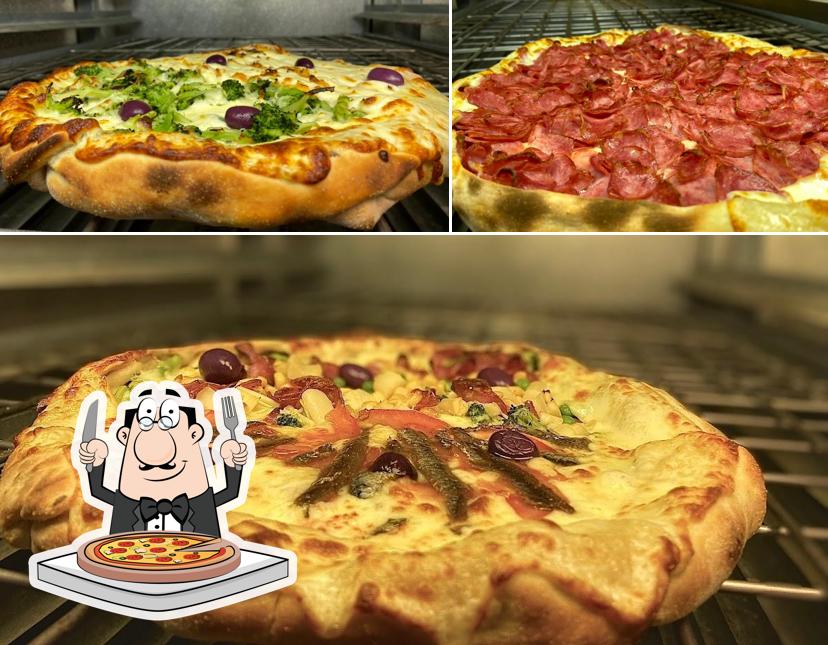 No Artista da Pizza, você pode conseguir pizza