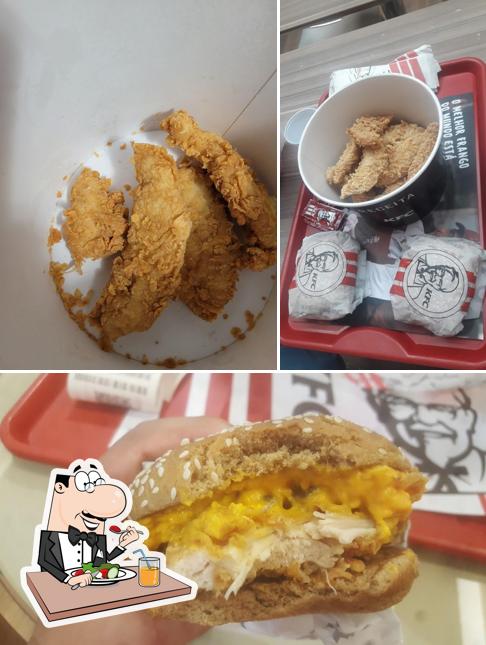 Comida em KFC