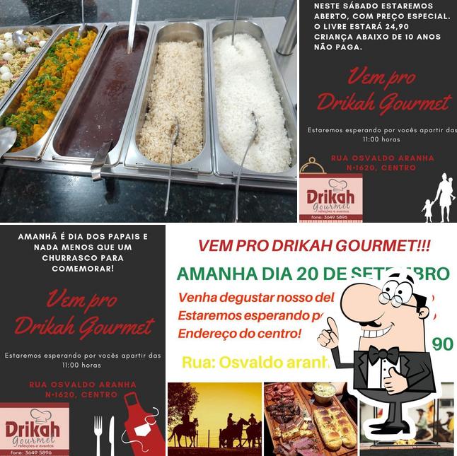 Look at this picture of Restaurante Drikah Gourmet refeições e eventos