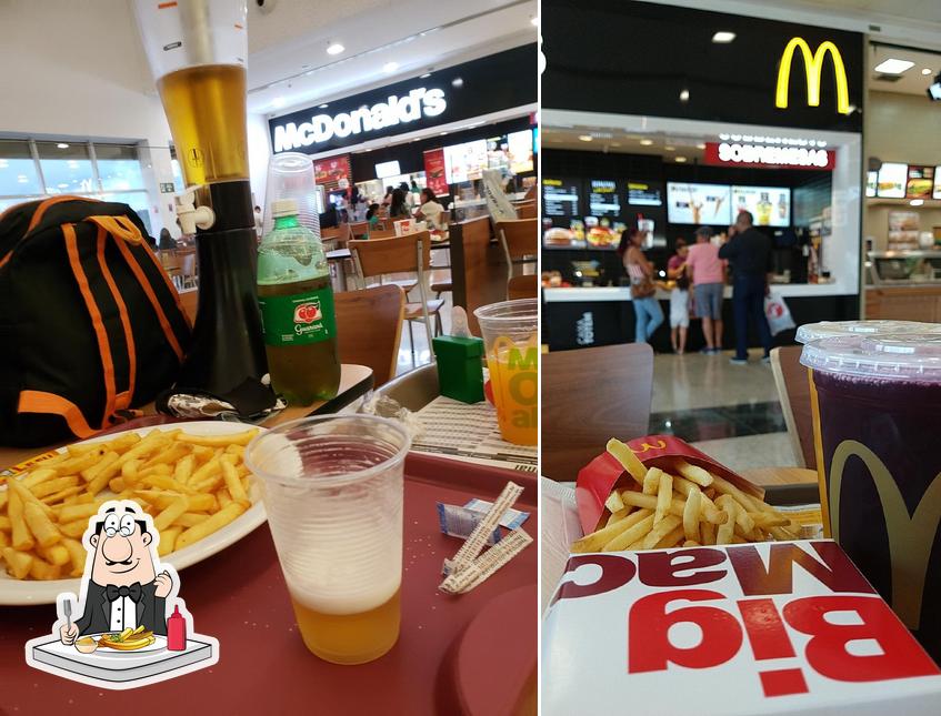 Peça fritas no McDonald's