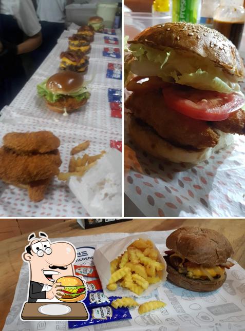 Consiga um hambúrguer no National Burger