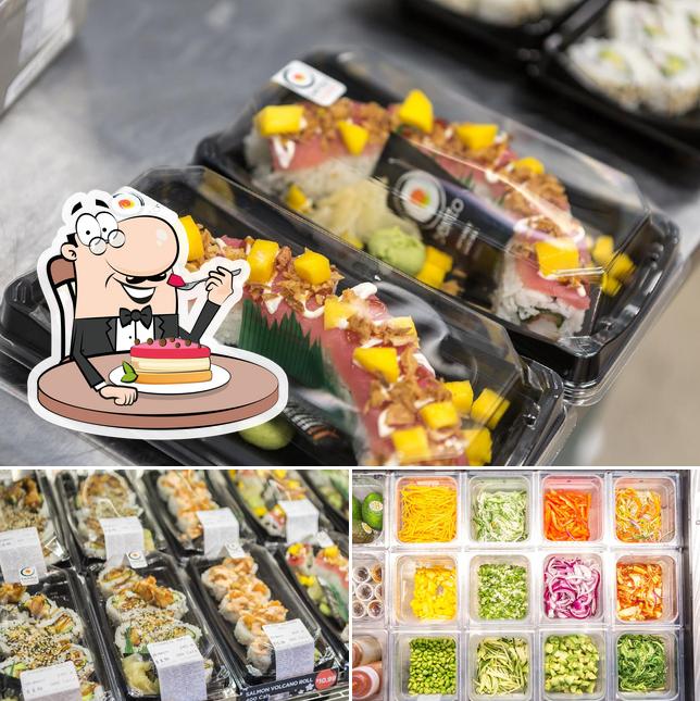 Bento Sushi offre une éventail de plats sucrés