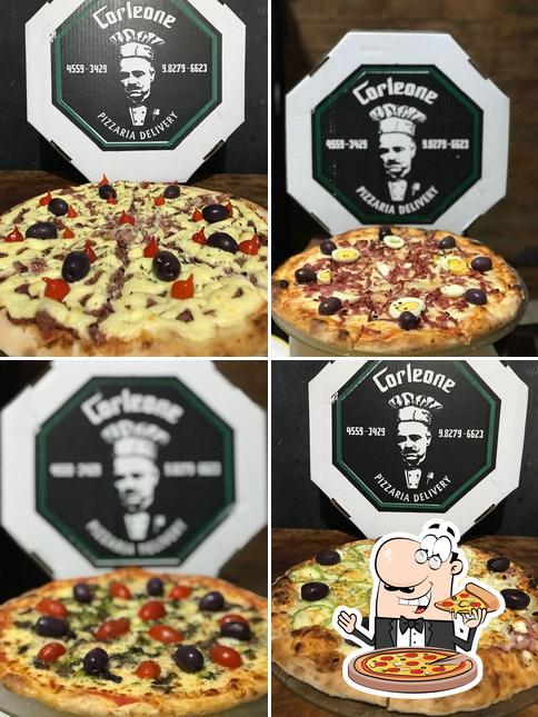 No Corleone Pizzaria, você pode conseguir pizza