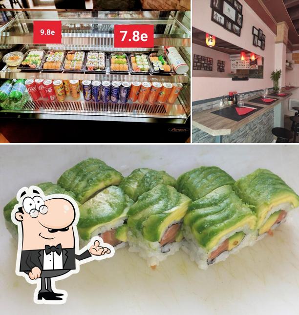 La photo de la intérieur et sushi de Sushi Corene’s