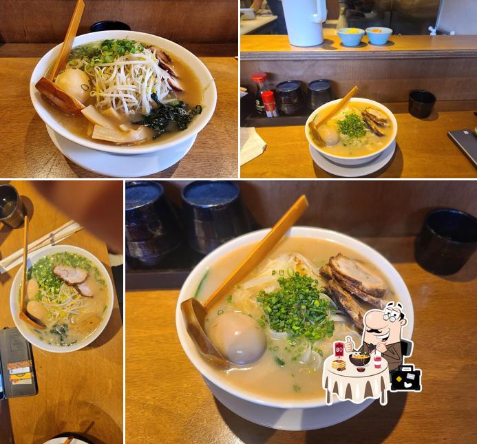 Sopa ramen en Men