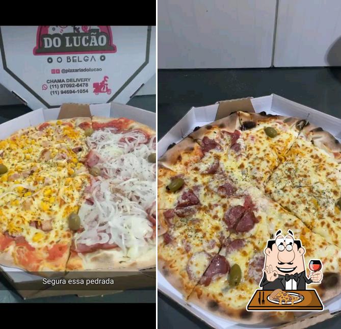 Peça diferentes variedades de pizza