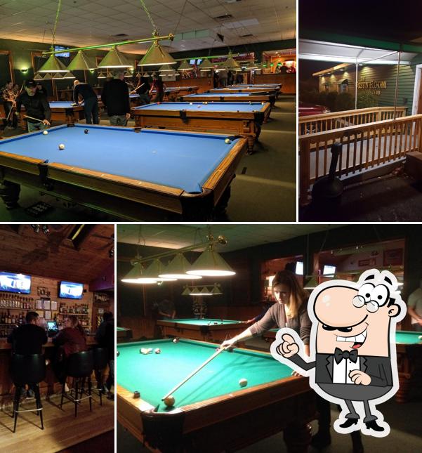 Check out how Green Room Billiard Club looks inside