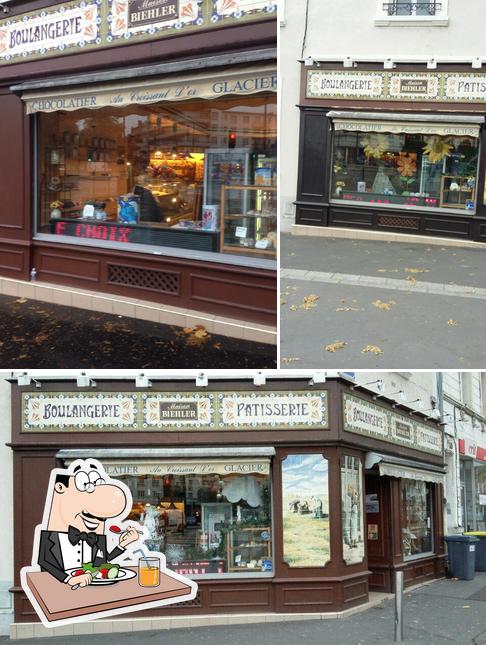 Nourriture à Boulanger - Pâtissier - Chocolatier "Au Croissant d'Or"