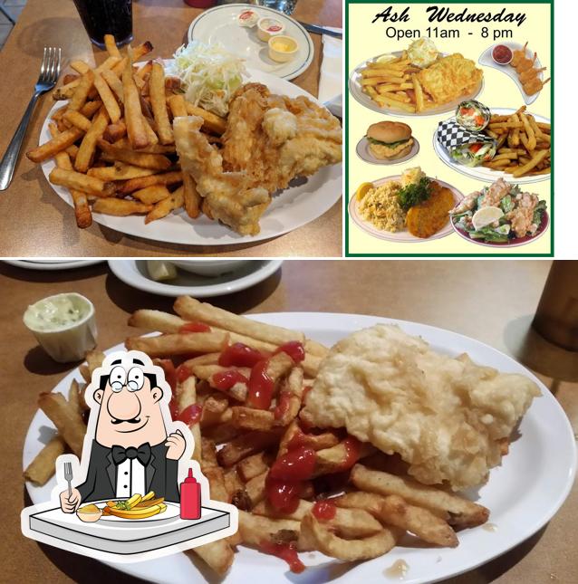 Try out French-fried potatoes at Sir Cedric's Fish & Chips LaSalle