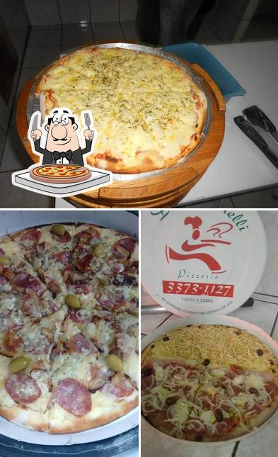 Experimente diversos tipos de pizza