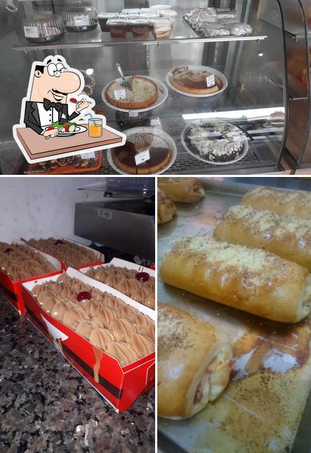 Comida em Padaria Pão Quente