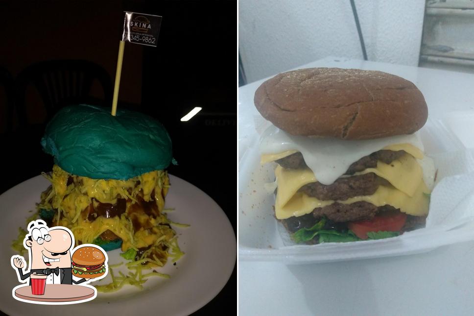 Delicie-se com um hambúrguer no Skina Hamburgueria Artesanal