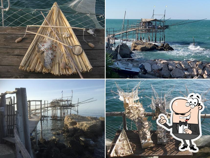 Gli esterni di Trabocco Punta Isolata