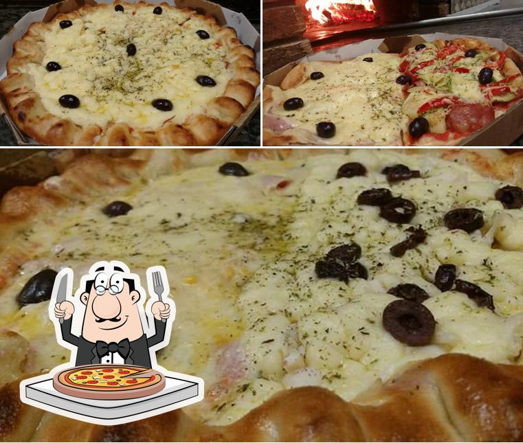 Peça diferentes estilos de pizza