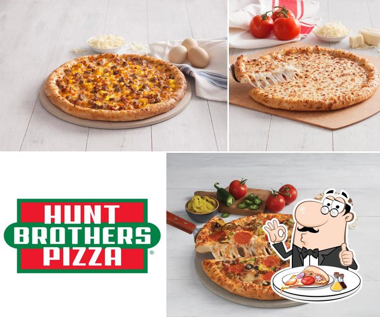 Order pizza at Hunt Brothers Pizza