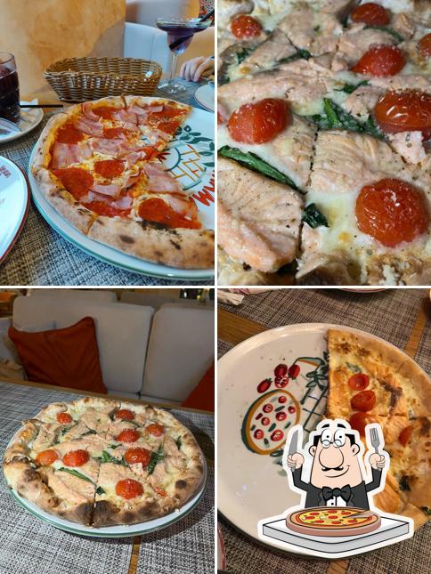 Choisissez des pizzas à Mama Roma