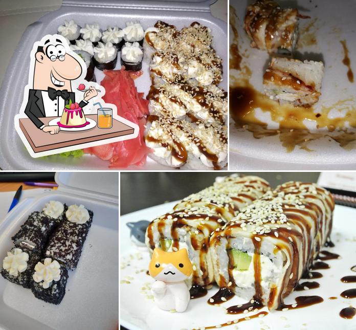 "Манеки Неко суши и роллы" представляет гостям широкий выбор десертов