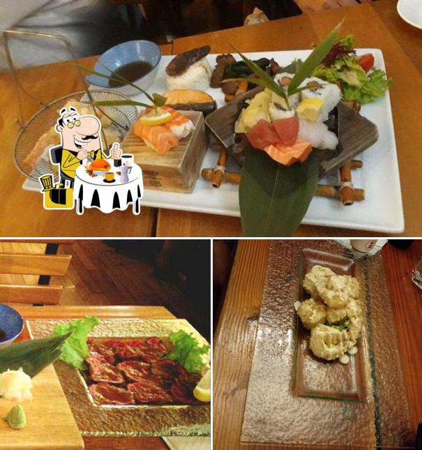 Еда в "Kyo-Ya Japanese Restaurant"