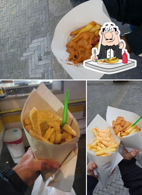 Dégustez des frites à Friterie Saint-Josse