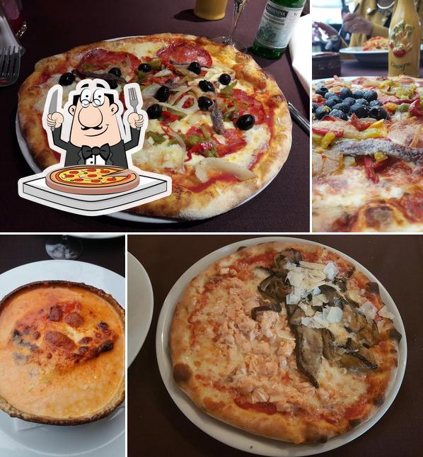 Essayez des pizzas à La Capannina