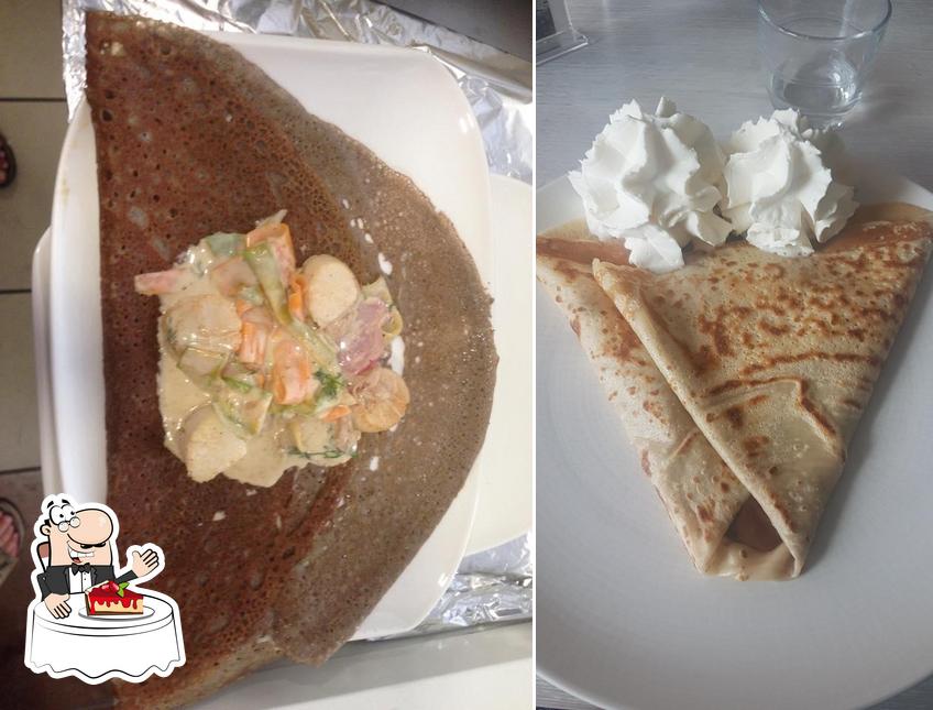 La Crêperie sert un nombre de plats sucrés