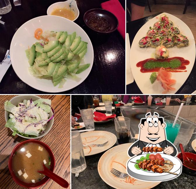 Food at Osaka Hibachi & Sushi Bar
