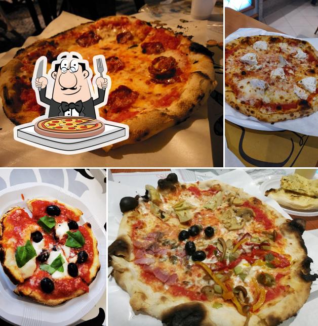 A Pizza Da Asporto Vera Napoli Peluso Carmela, puoi provare una bella pizza