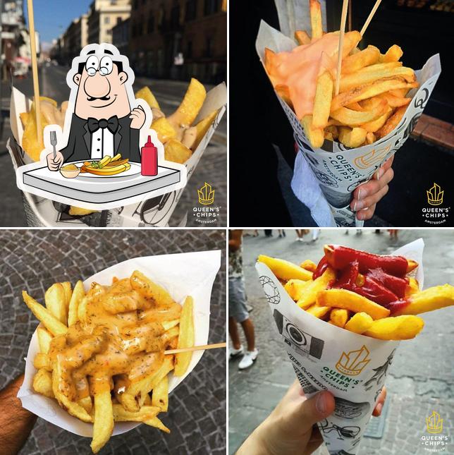 A Queen's Chips puoi ordinare un piatto di chips