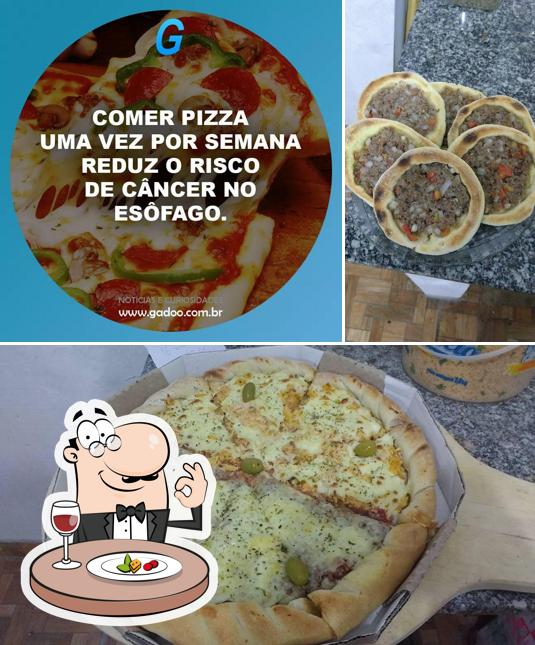 Comida em Pizzaria Santa Gula