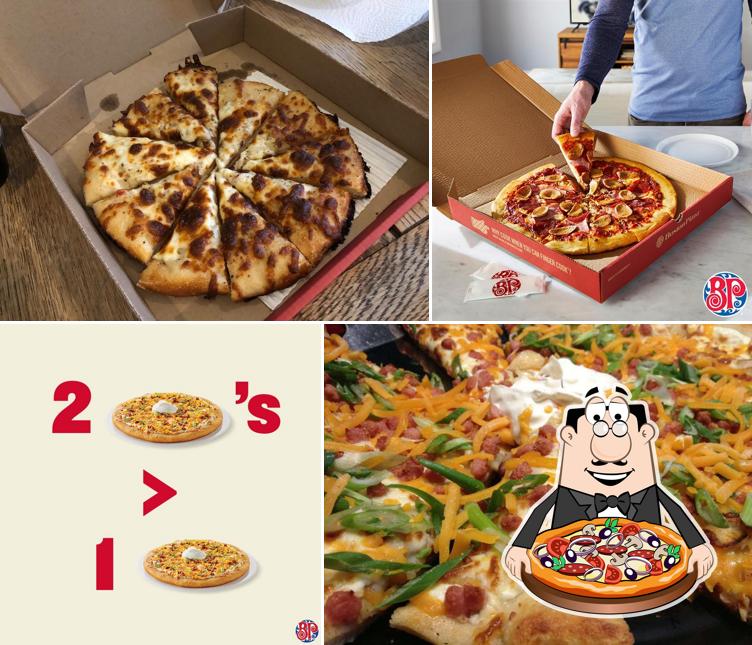 Elige una pizza en Boston Pizza