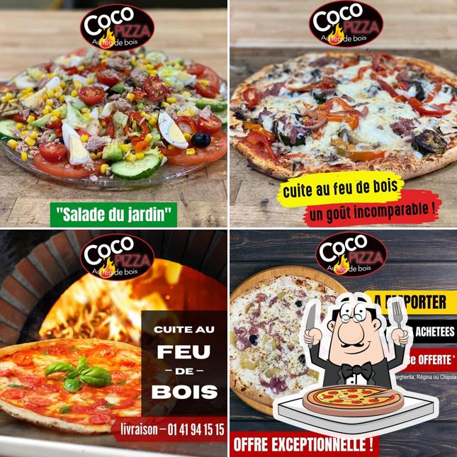 Prenez des pizzas à Coco Pizza