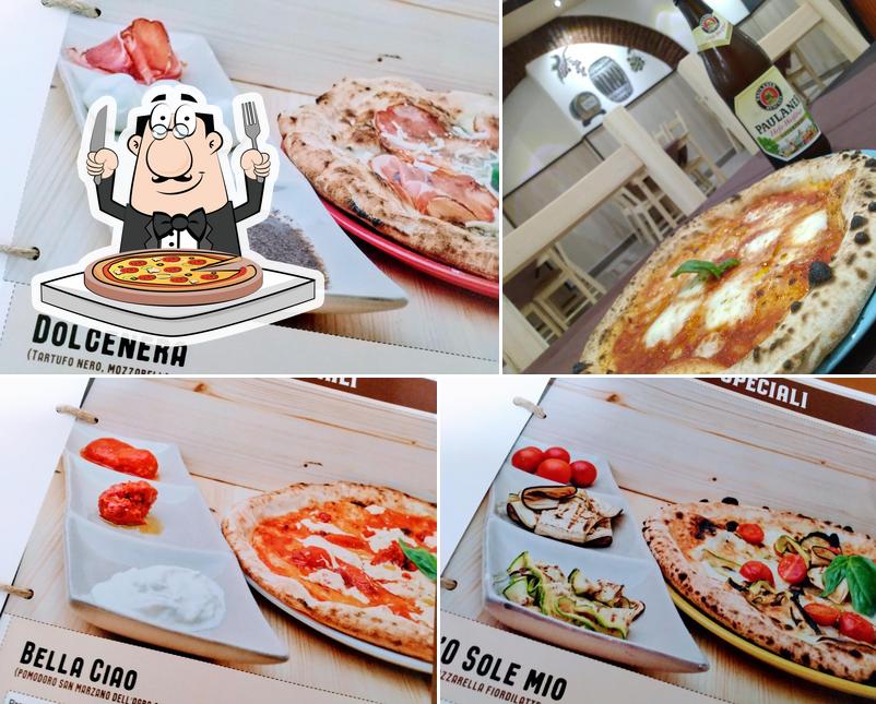 A La Pizzotteria, puoi ordinare una bella pizza