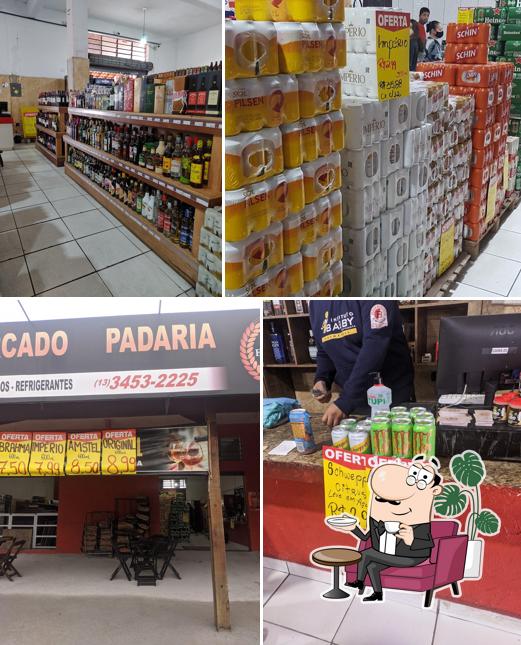 O interior do Adega Emporio LITORAL