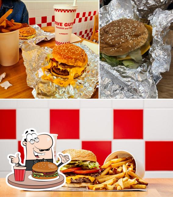 Essayez un hamburger à Five Guys Bayonne Bab2