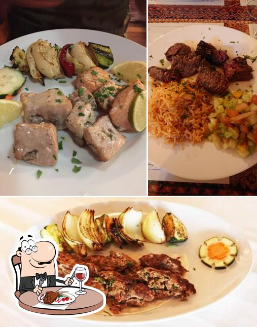 Pick meat meals at Mezze Grill