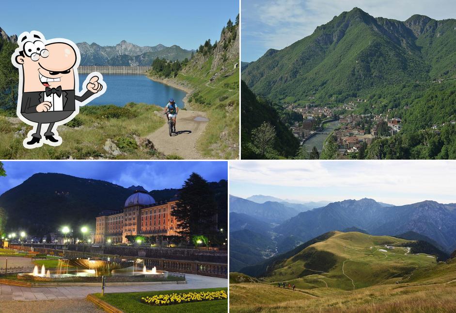 Guarda gli esterni di Bes Hotel San Pellegrino Terme