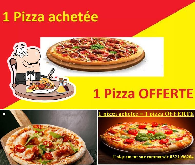 Essayez des pizzas à Le Petit Mousse