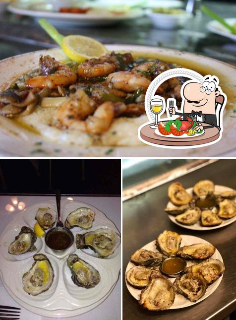 Try out different seafood meals served at Anthony's Steak & Seafood