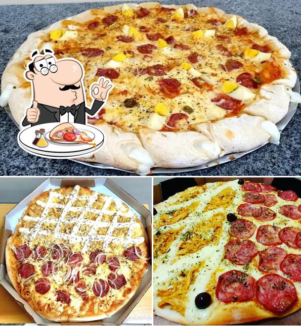 Experimente diferentes variedades de pizza