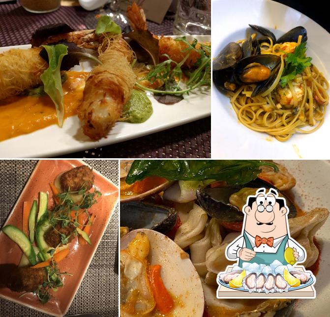 Попробуйте блюда с морепродуктами в "MiVà"