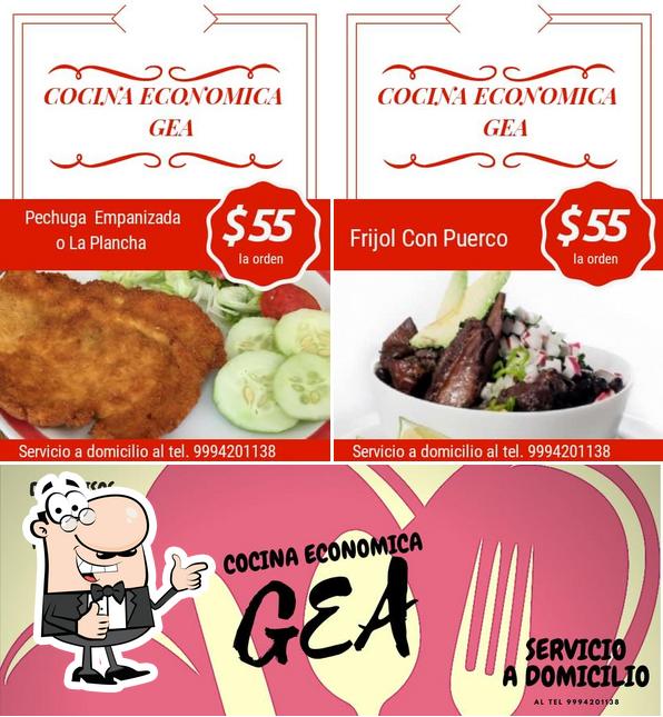 Look at the pic of Cocina Economica GEA
