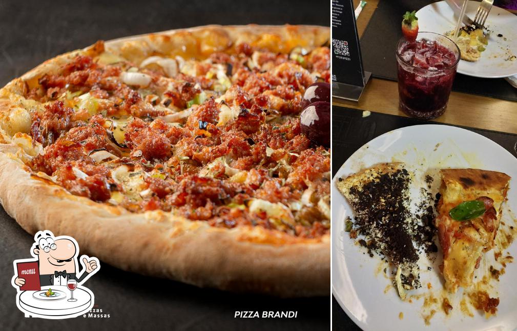 Comida em Feito Pizzas e Massas Pedra Branca