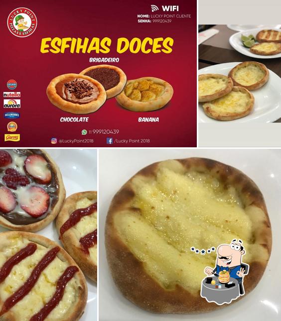 Comida em Mega Pizza