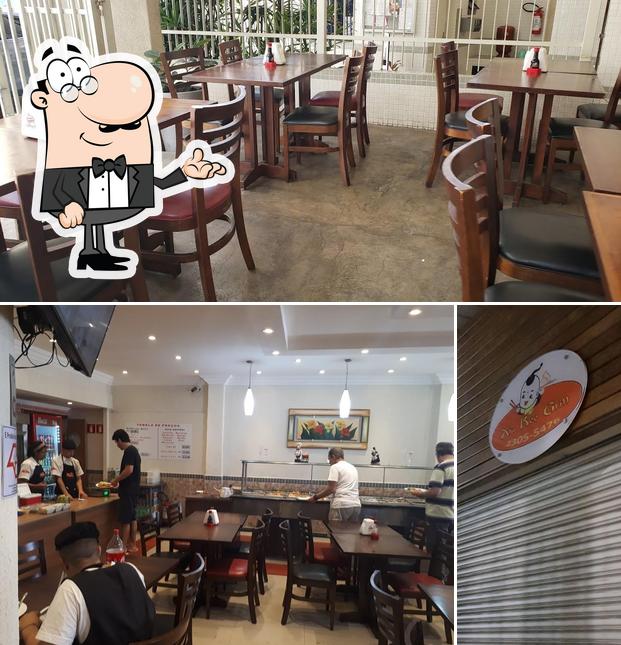 O interior do Xin Kee Grill