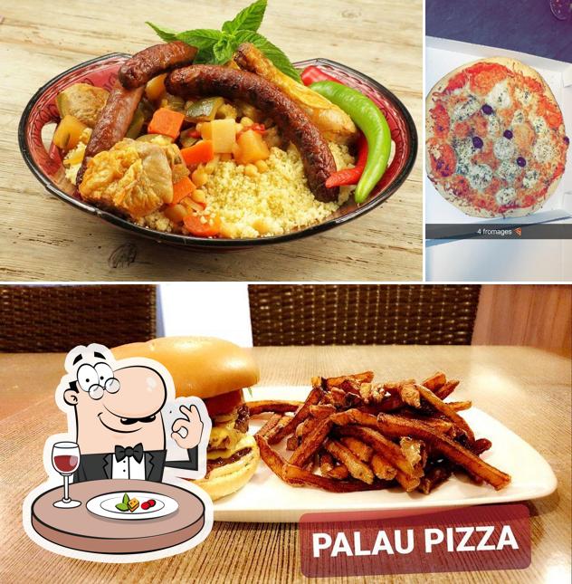 Food at Palau Pizza